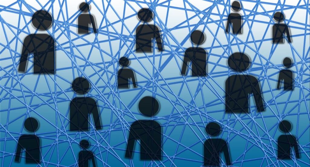 Online networking to build client lists.